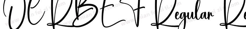 OCRBEF Regular Regular字体转换